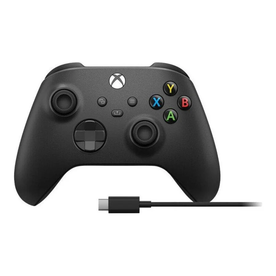 Microsoft Xbox Series X | S Wireless Controller Carbon Black + USB Cable (1V8-00001)