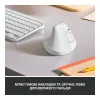 Logitech Lift Vertical Ergonomic Mouse Off-White (910-006475, 910-006480, 910-006486)