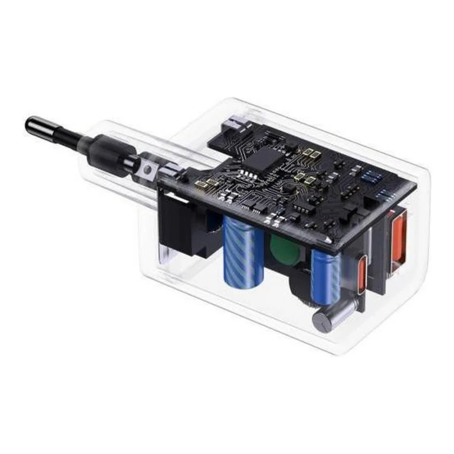 Baseus Super Si Pro Quick Charger USB/Type-C 30W Black (CCSUPP-E01)