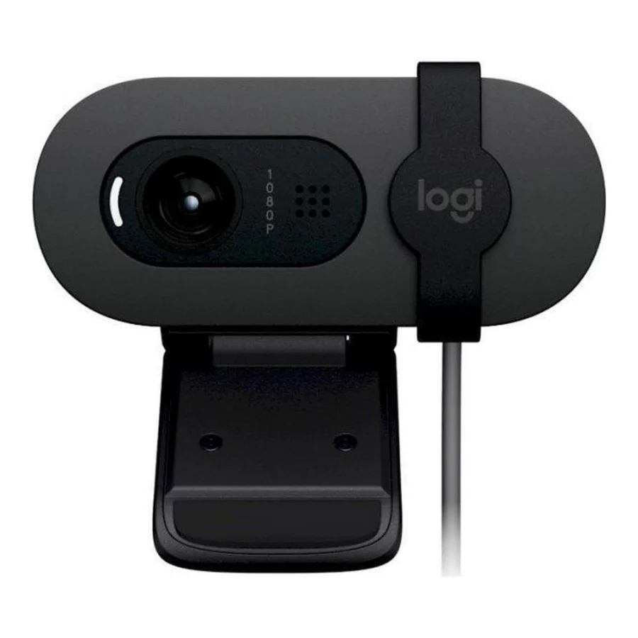 Logitech Brio 100 Full HD Webcam Graphite (960-001585, 960-001587)