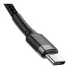 Baseus Cafule PD2.0 60W flash charging USB cable 20V 3A 2M Gray Black (CATKLF-HG1)