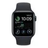 Apple Watch SE 2 GPS 44mm Midnight Aluminum Case w. Midnight S. Band - M/L (MNTG3)