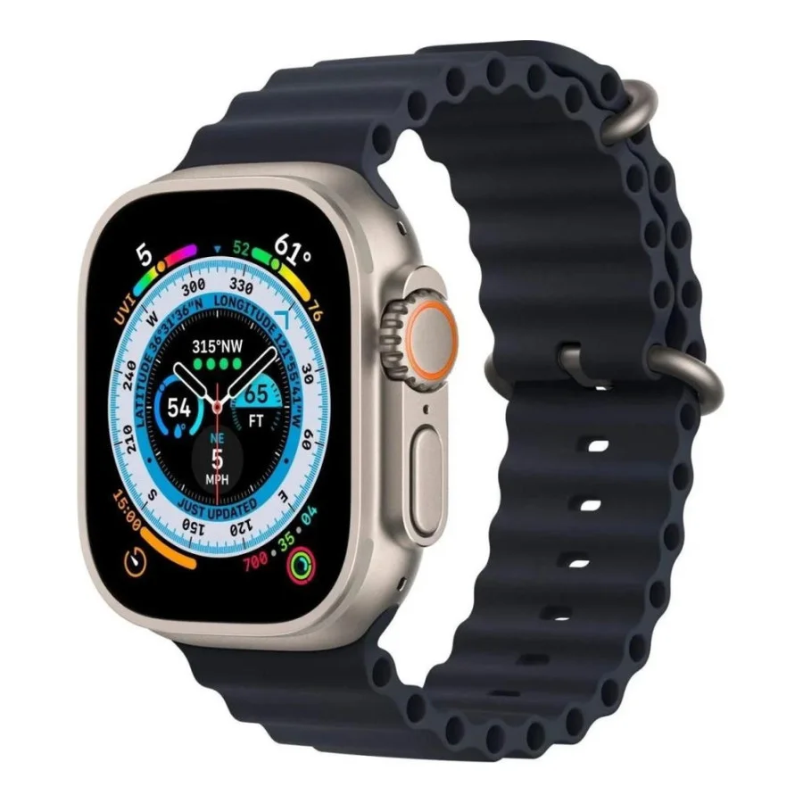 Apple Ocean Band для Watch 49mm - Midnight (MQEE3)