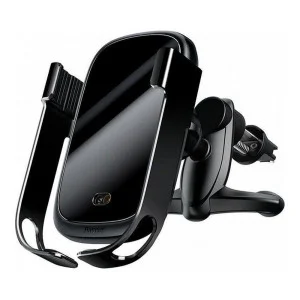 Baseus Rock-solid Electric Holder Wireless charger Black (WXHW01-01)