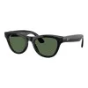 Ray-Ban Meta Skyler Standard - Shiny Black / G-15 Green (RW4010 601/71 52-20)