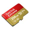 SanDisk 256 GB microSDXC UHS-I U3 V30 A2 Extreme (SDSQXAV-256G-GN6MN)