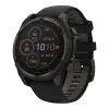 Garmin Fenix 8 47mm Solar Sapphire Carbon Gray DLC Titanium w. Black/Pebble Gray S. Band (010-02906-10/11/70)