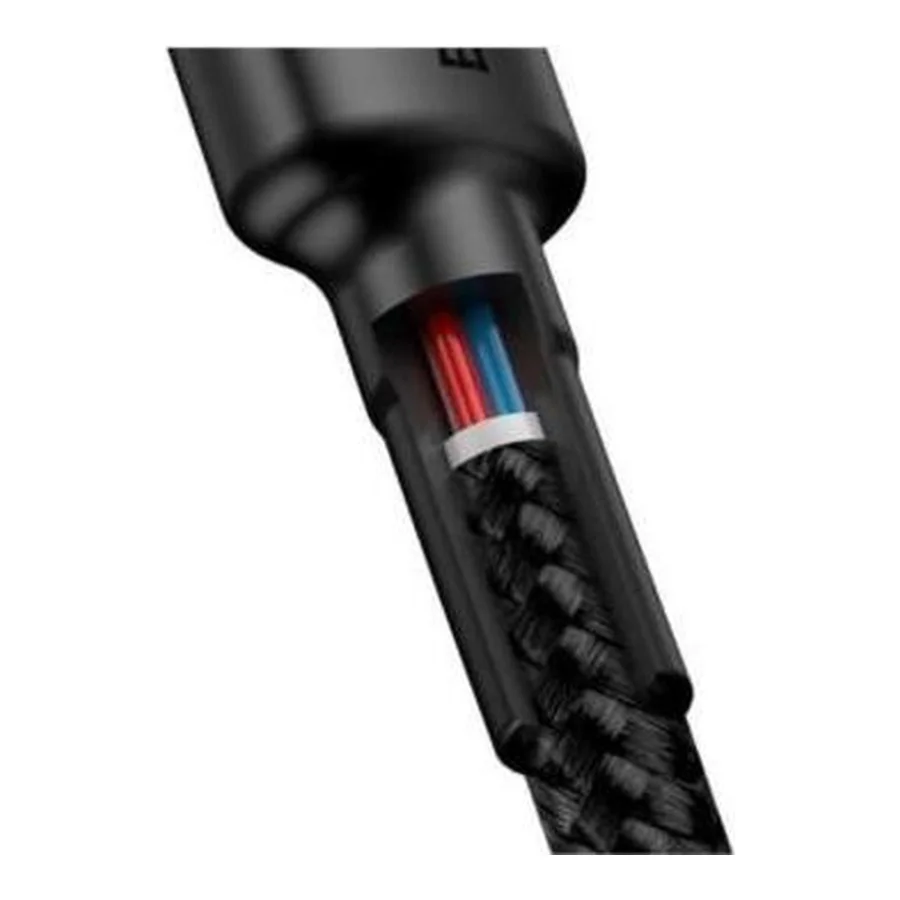 Baseus Cafule PD2.0 60W flash charging USB cable 20V 3A 2M Gray Black (CATKLF-HG1)