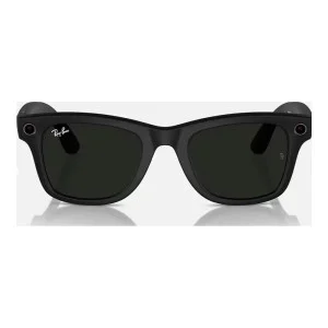 Ray-Ban Meta Wayfarer Standard - Matte Black / Clear to Graphite Green Transitions (RW4006 601S1M 50-22)