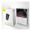 Baseus USB Car Charger USB 3.0 + USB-C 30W Black (CCALL-YS01)