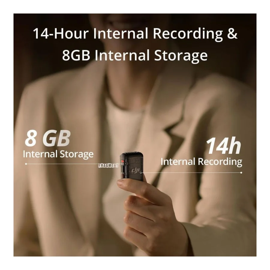 DJI Mic 2 Transmitter (Shadow Black) (CP.RN.00000328.01)