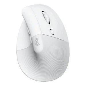 Logitech Lift Vertical Ergonomic Mouse Off-White (910-006475, 910-006480, 910-006486)