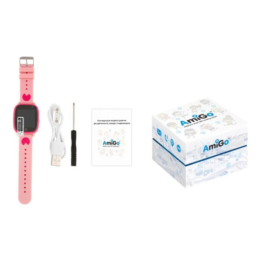 AmiGo GO001 iP67 Pink (UA)