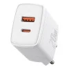 Baseus Compact Quick Charger U+C 20W White (CCXJ-B02)