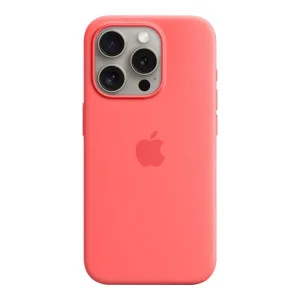 Apple iPhone 15 Pro Silicone Case with MagSafe - Guava (MT1G3) (OEM)