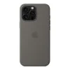 Apple iPhone 16 Pro Silicone Case with MagSafe - Stone Gray (MYYL3) (EU)