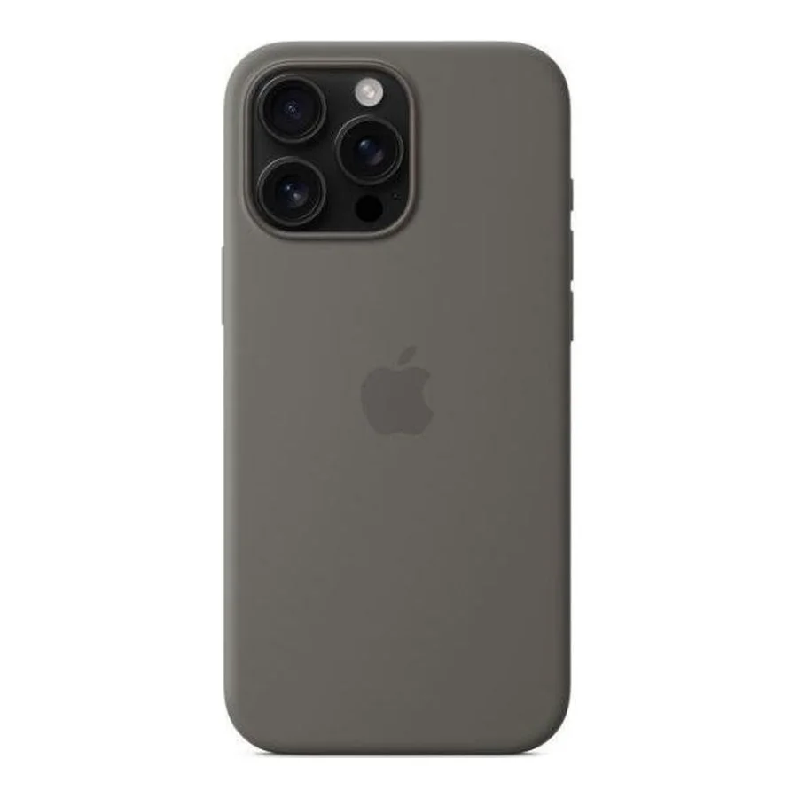 Apple iPhone 16 Pro Silicone Case with MagSafe - Stone Gray (MYYL3) (EU)