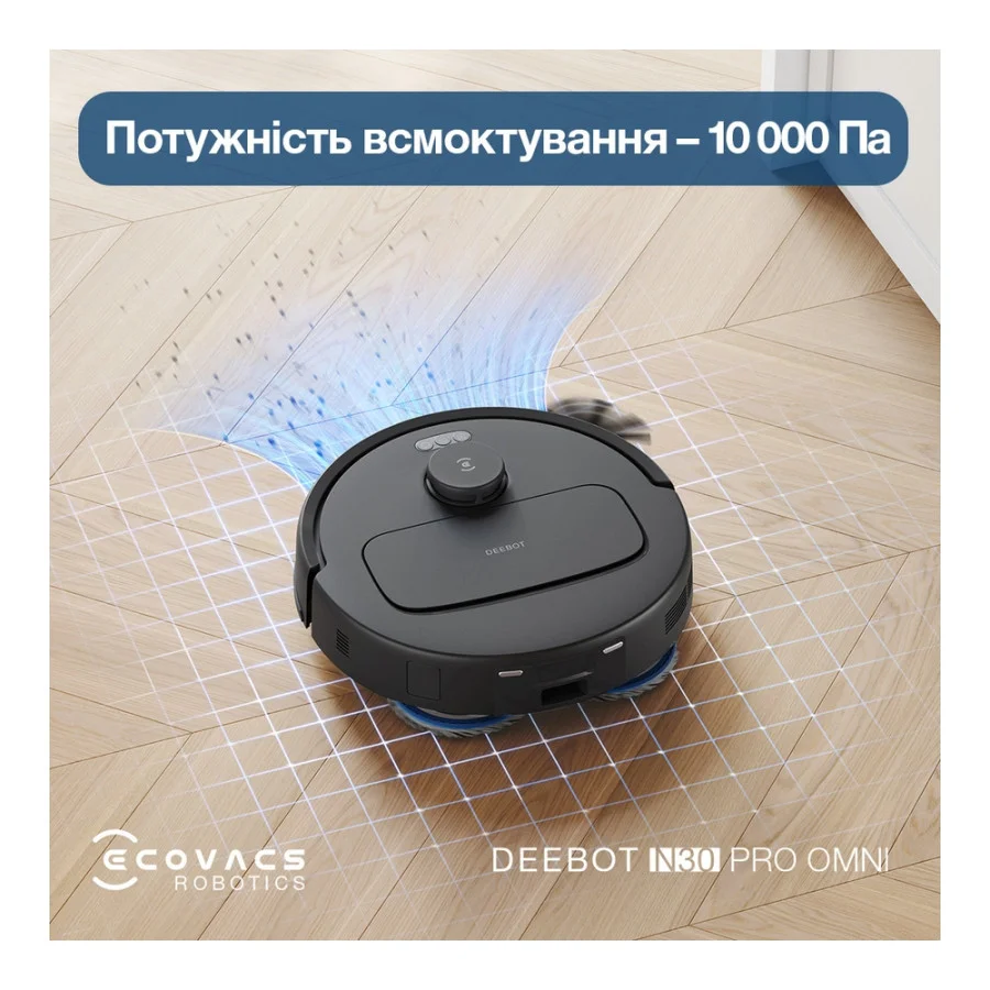 ECOVACS Deebot N30 Pro OMNI Black (YDLX11-1 Black)