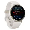 Garmin vivoactive 5 Cream Gold Aluminum Bezel with Ivory Case and Silicone Band (010-02862-11)