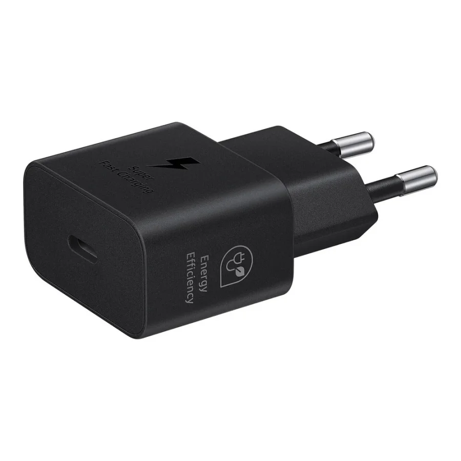 Samsung 25W PD Power Adapter (with Type-C cable) Black (EP-T2510XBE)