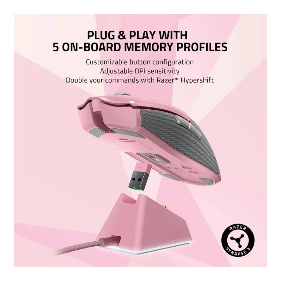 Razer Viper Ultimate Wireless & Mouse Dock Quartz (RZ01-03050300-R3M1)