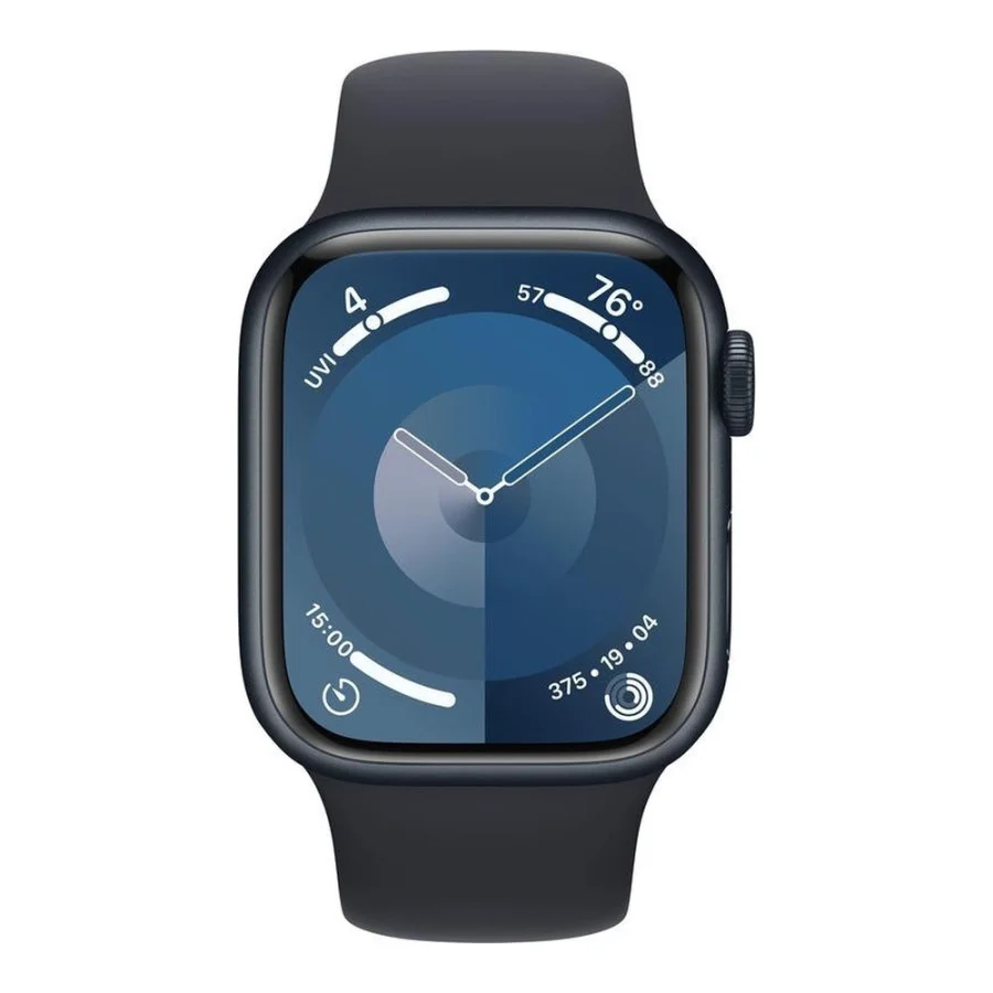 Apple Watch Series 9 GPS + Cellular 45mm Midnight Alu. Case w. Midnight S. Band - M/L (MRMD3)