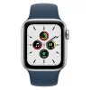 Apple Watch SE GPS 44mm Silver Aluminum Case w. Abyss Blue S. Band (MKQ43)