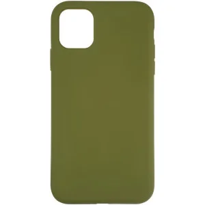 Original Full Soft Case for iPhone 13 Pro Max Pine Green (Without logo)
