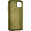 Original Full Soft Case for iPhone 13 Pro Max Pine Green (Without logo)