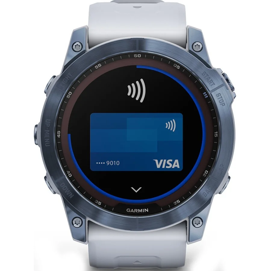 Garmin Fenix 7X Sapphire Solar M. Blue DLC Titanium w. Whitestone Band (010-02541-14/15)