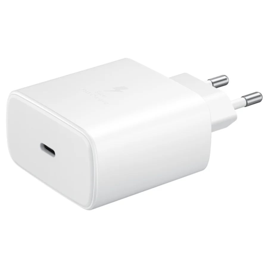 Samsung 45W PD Compact Power Adapter (with Type-C cable) White (EP-T4510XWE) (EU)