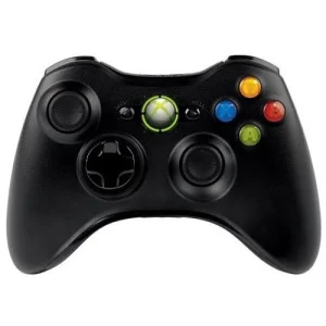 Microsoft Wireless Controller Xbox 360 + Receiver for PC (Black)