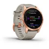 Garmin Fenix 7S Solar Rose Gold with Light Sand Band (010-02539-10/11)