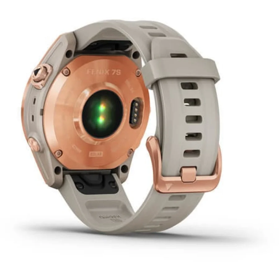 Garmin Fenix 7S Solar Rose Gold with Light Sand Band (010-02539-10/11)