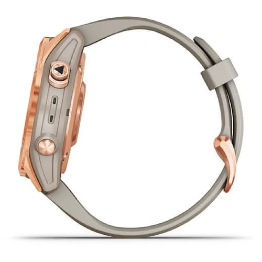 Garmin Fenix 7S Solar Rose Gold with Light Sand Band (010-02539-10/11)