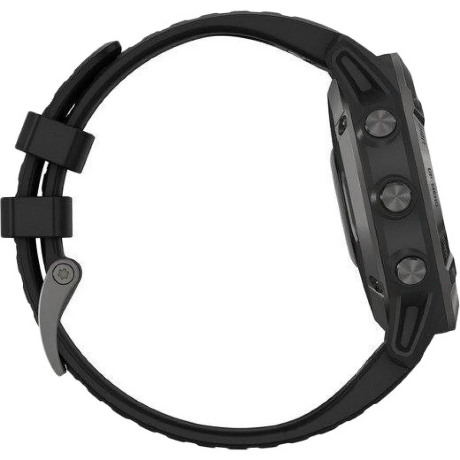 Garmin Fenix 6 Sapphire Сarbon Grey DLC with Black Band (010-02158-10/11) 010-02158-11