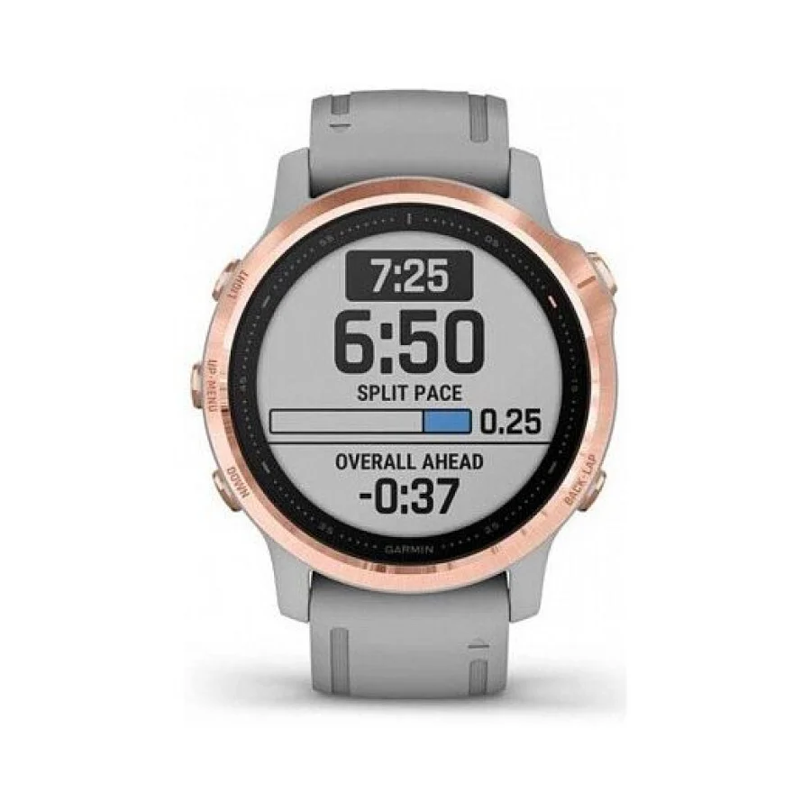 Garmin Fenix 6S Rose Gold-tone with Powder Gray Band (010-02159-21/20)