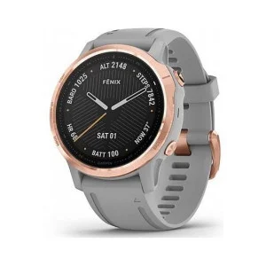 Garmin Fenix 6S Rose Gold-tone with Powder Gray Band (010-02159-21/20)