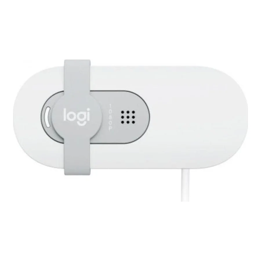 Logitech Brio 100 Full HD Webcam Off White (960-001617, 960-001618)