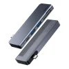 Baseus Harmonica Five-in-one HUB Adapter Grey (CAHUB-K0G)