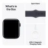 Apple Watch SE 2 GPS 44mm Midnight Aluminium Case w. Midnight Sport Band - S/M (MXEJ3/MXG13/MXGL3)