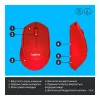 Logitech M330 Silent Plus Red (910-004911)