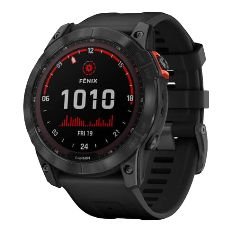 Garmin Fenix 7X Solar Slate Gray with Black Band (010-02541-00/01/0A)