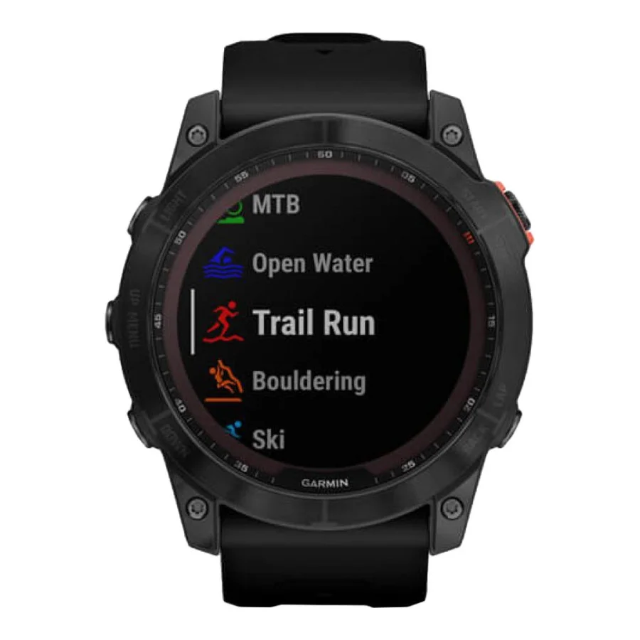 Garmin Fenix 7X Solar Slate Gray with Black Band (010-02541-00/01/0A)
