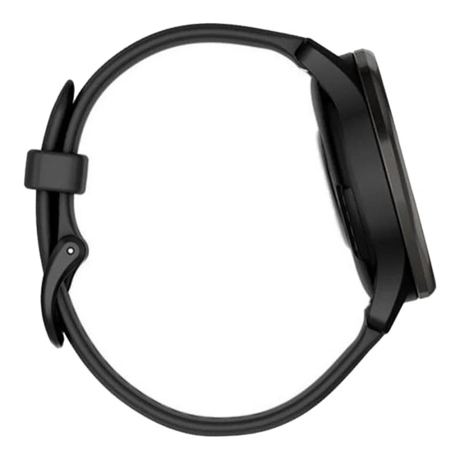 Garmin Vivomove Trend Slate S. Steel Bezel with Black Case and S. Band (010-02665-00)