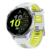 Garmin Forerunner 970 Titanium w. Whitestone Case and Whitestone/T. Amp Yellow Band (010-02969-01/11/61)