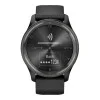 Garmin Vivomove Trend Slate S. Steel Bezel with Black Case and S. Band (010-02665-00)