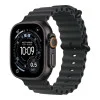 Apple Watch Ultra 3 GPS + Cellular 49mm Black Tit. Case w. Black Ocean Band (MF0J4)