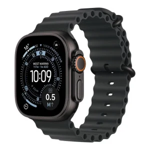Apple Watch Ultra 3 GPS + Cellular 49mm Black Tit. Case w. Black Ocean Band (MF0J4)