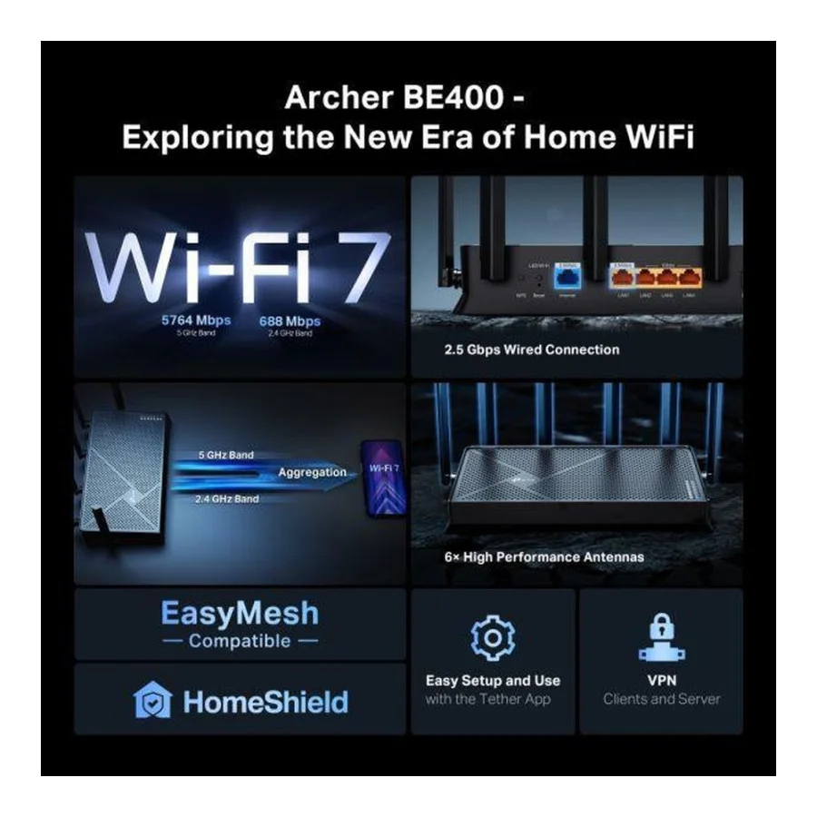 TP-Link Archer BE400 (UA)